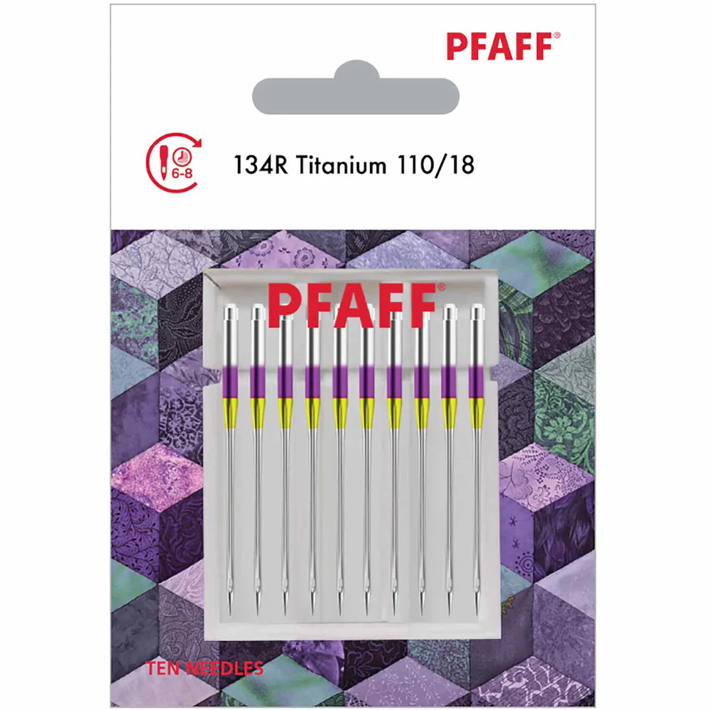 PFAFF 134R Titanium Needles, 10 pack