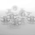 PFAFF Grey Bobbins 10-Pack