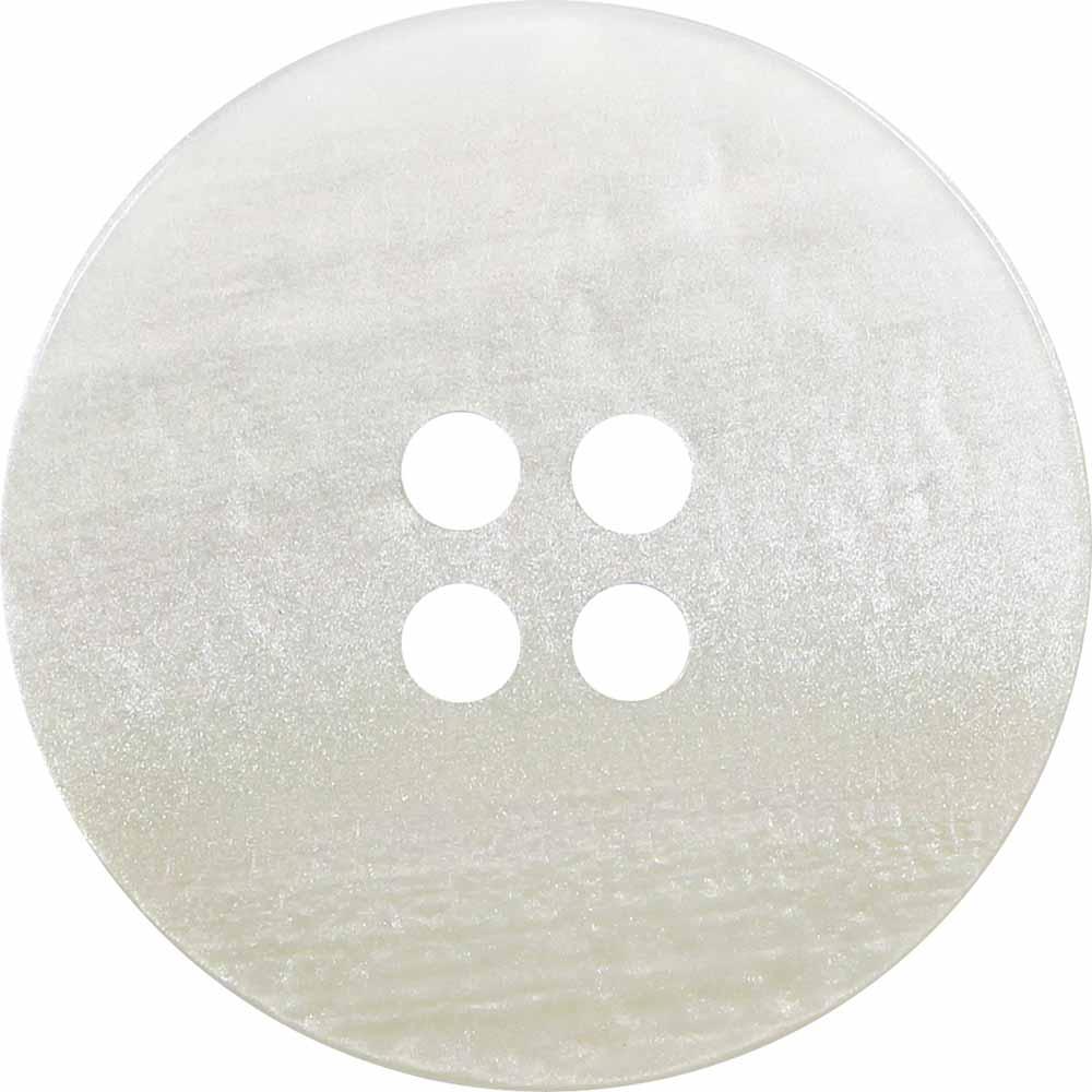 ELAN 4 Hole Button - White
