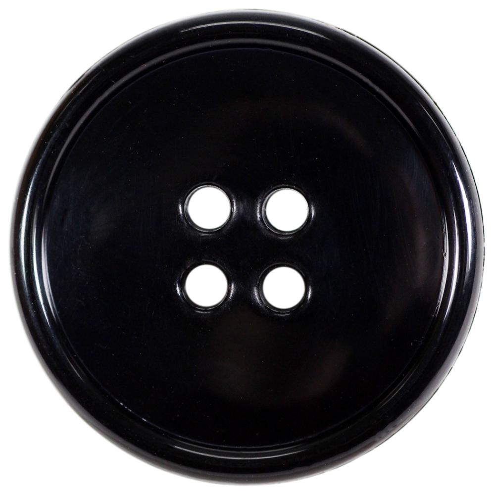 ELAN 4 Hole Button - Black