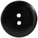 ELAN 2 Hole Button - Black