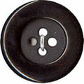 ELAN 4 Hole Button -Black