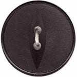 ELAN 2 Hole Button - Black