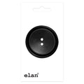 ELAN 2 Hole Button - Black