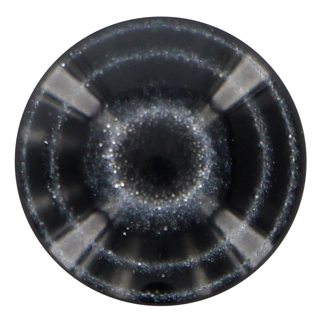 ELAN Shank Button - 13mm (1/2") - Black - 3 count