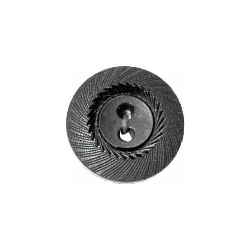 Elan 2 Hole Button  - 30mm (1 1/8″) - Black - 1 count