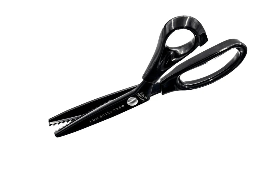 LDH Midnight Edition Lightweight Pinking Shears, 9"