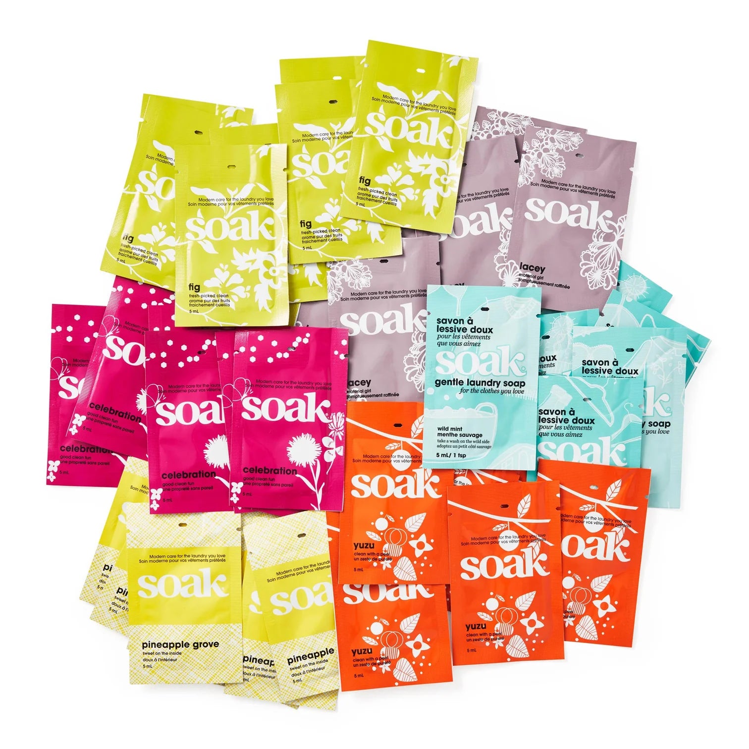 SOAK Minisoak Laundry Soap, 5ml