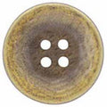ELAN 4 Hole Button - Antique Gold