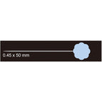 CLOVER Flower Head Pins, 0.45 mm