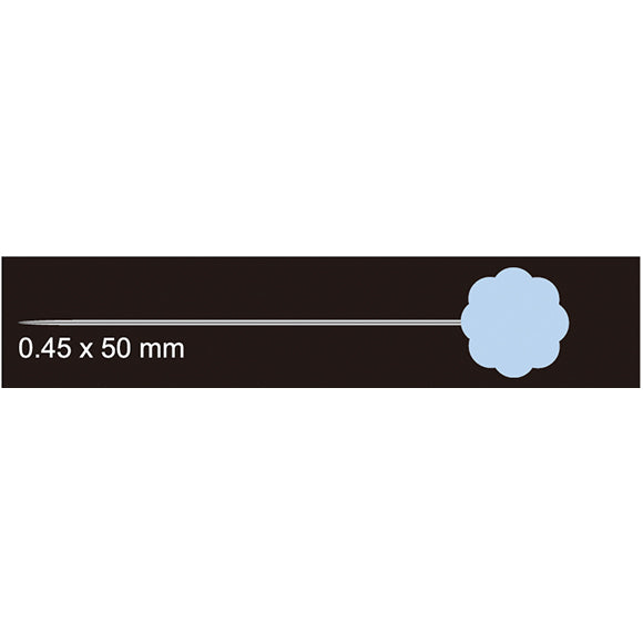 CLOVER Flower Head Pins, 0.45 mm