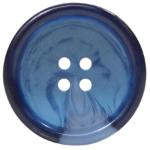 ELAN 4 Hole Button - Blue Tortoise