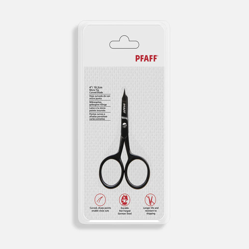 PFAFF Micro Tip Curved Blade Scissor