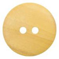 ELAN 2 Hole Button - Wood