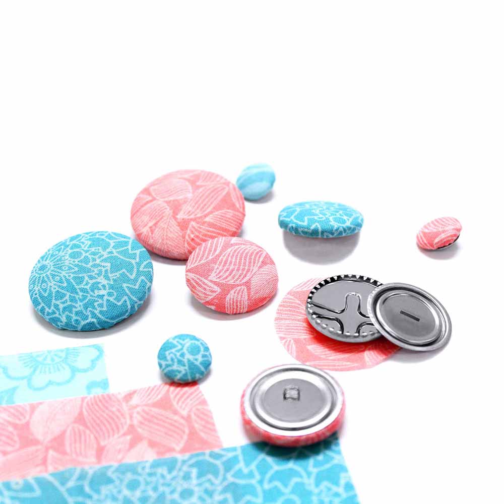 UNIQUE Buttons to Cover Kit with Tool