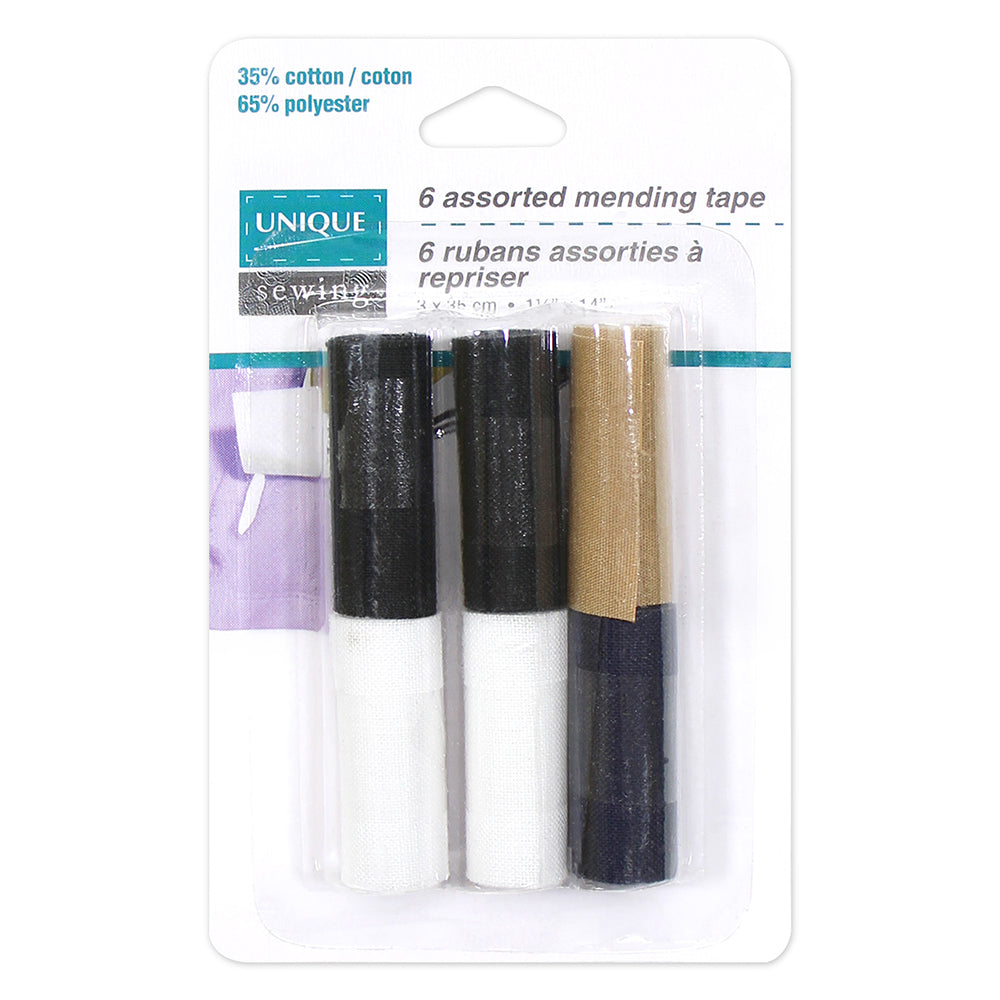 UNIQUE Assorted Mending Tape, 3.2cm x 35cm