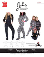 JALIE Footed Pyjamas Pattern (#3244)