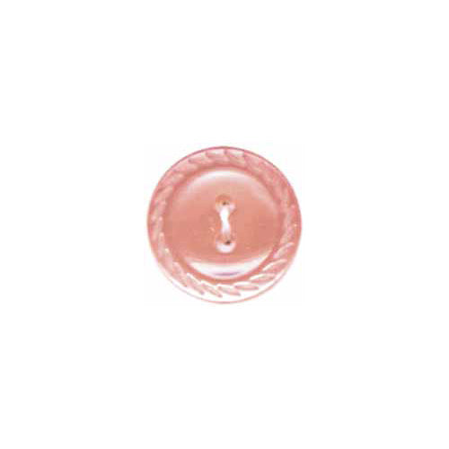 ELAN 2 Hole Button - 14mm (1/2) - Peach - 4 count