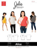 JALIE Alice V-Neck Blouse Pattern (#3904)
