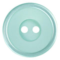 ELAN 2 Hole Button - Light Teal