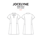 JALIE Jocelyne Polo Dress Pattern (#4241)