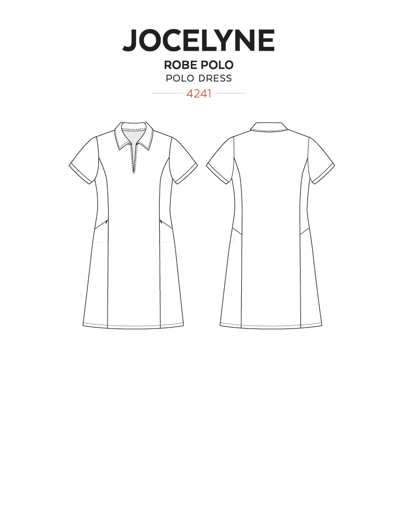 JALIE Jocelyne Polo Dress Pattern (#4241)