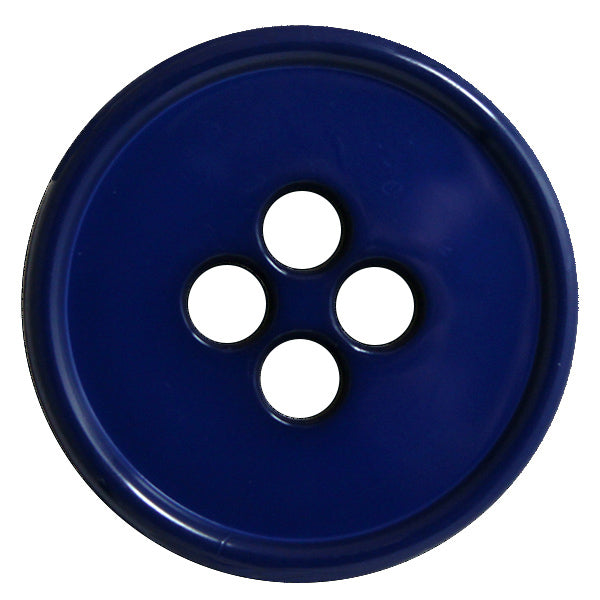 ELAN 4 Hole Button - Blue