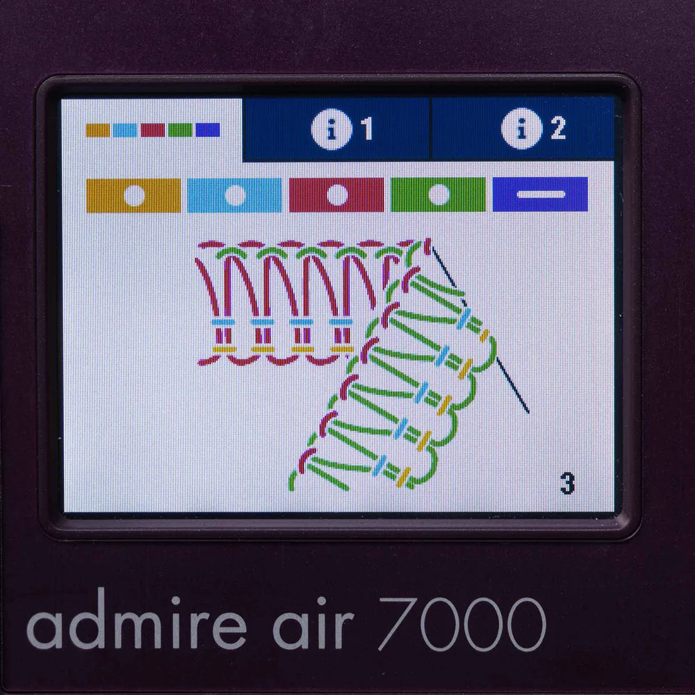 PFAFF Admire Air 7000 Coverlock Machine