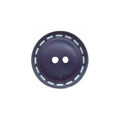 ELAN 2 Hole Button - Navy