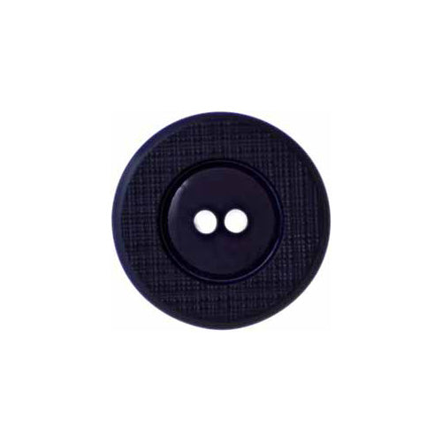 ELAN 2 Hole Button - 15mm (5/8) -  Navy - 3 count