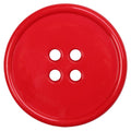 ELAN 4 Hole Button - Red