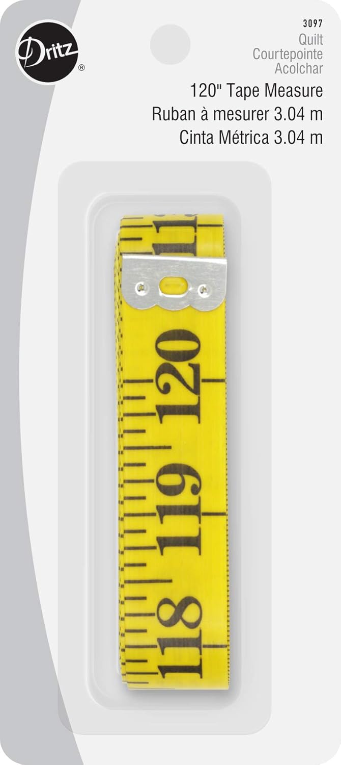DRITZ Quilting Tape Measure, 120"