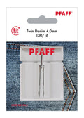 PFAFF Twin Denim Needle, 4mm