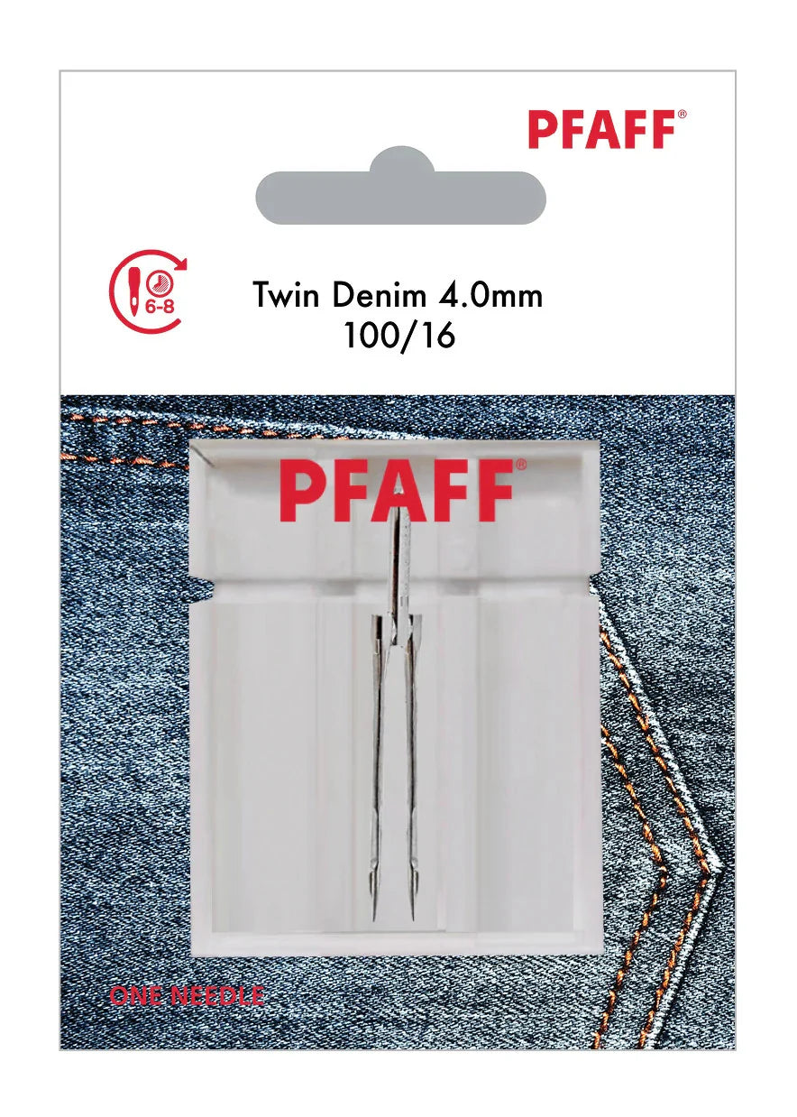 PFAFF Twin Denim Needle, 4mm