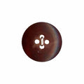 ELAN 4 Hole Button - Brown Tortiose