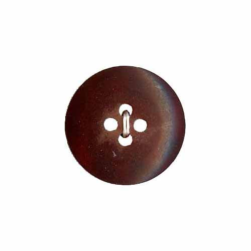 ELAN 4 Hole Button - Brown Tortiose
