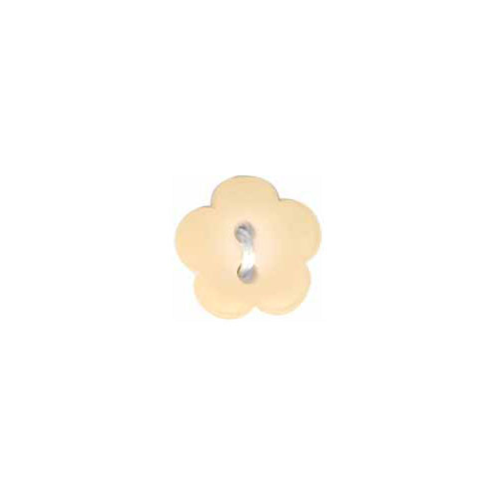 ELAN 4 Hole Button - 13mm (1/2) - White - 4 count