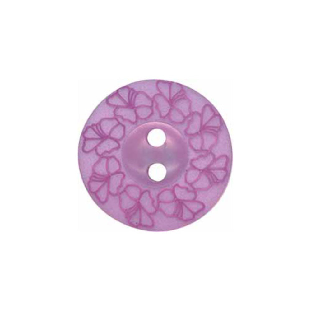 ELAN 2 Hole Button - Purple
