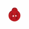 ELAN Novelty 2-Hole Button - Red - 19mm (3⁄4″) - Ladybug - 2 count