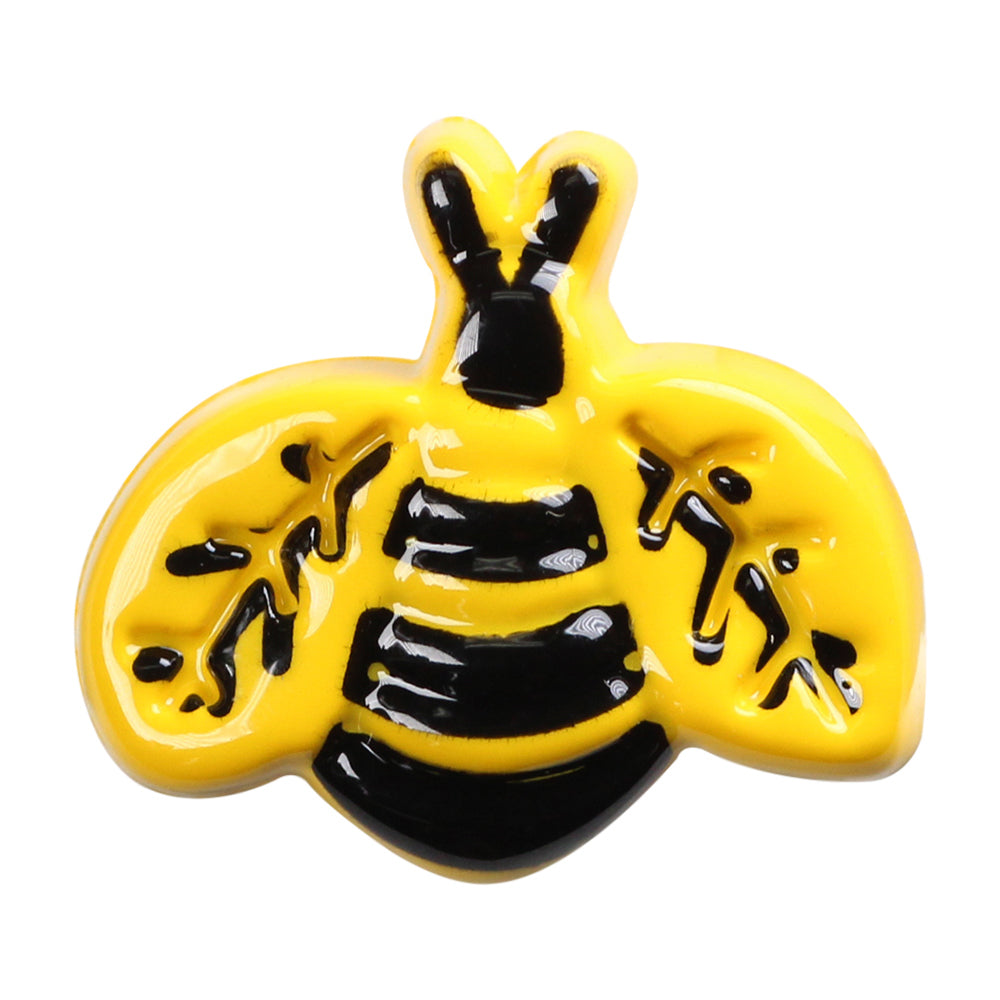 ELAN Novelty Shank Button - Yellow - 18mm (3⁄4″) - Bee - 2 count
