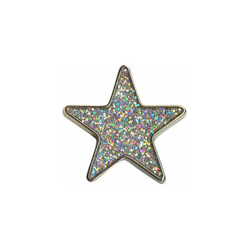 ELAN Novelty Shank Button - Aurora Borealis  - 25mm (1″) - Star - 2 count