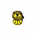 ELAN Novelty Shank Button - Yellow - 18mm (3⁄4″) - Lion - 2 count