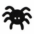 ELAN Novelty 2-Hole Button - Black - 23mm (7⁄8″) - Spider - 2 count