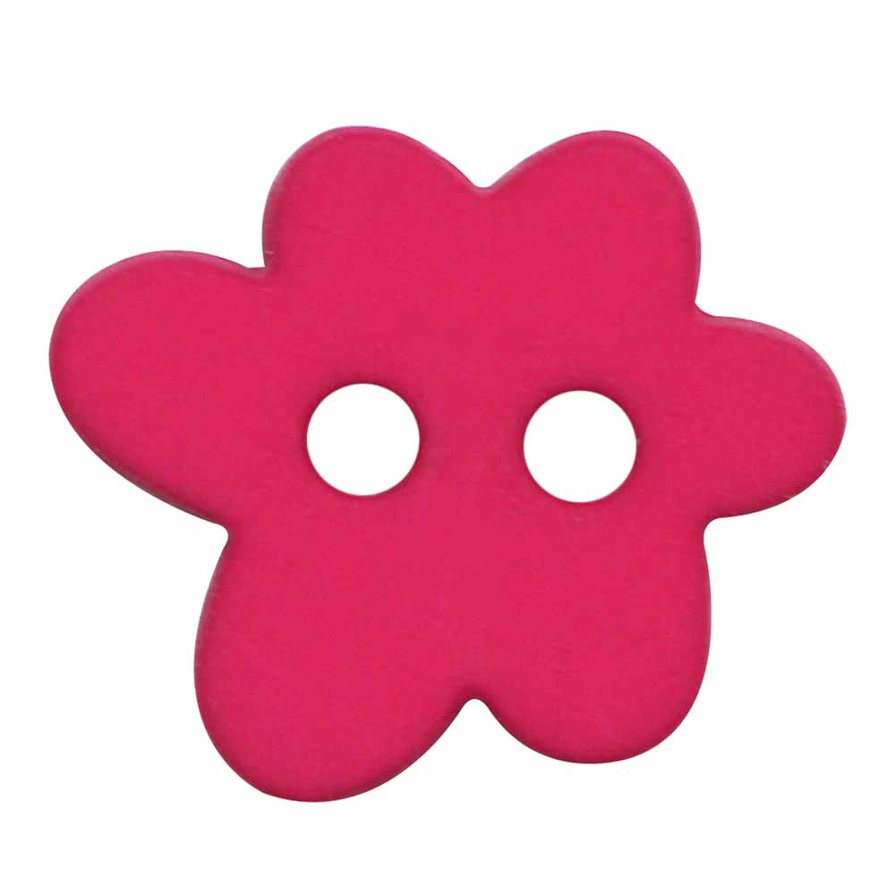ELAN Novelty 2-Hole Button - Purple - 15mm (5⁄8″) - Paint Blot - 3 count