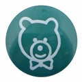 ELAN Novelty Shank Button - Green - 15mm (5⁄8″) - Teddy Bear - 3 count