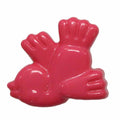 CIRQUE Novelty Shank Button - Pink - 18mm (3⁄4″) - Bird - 3 count