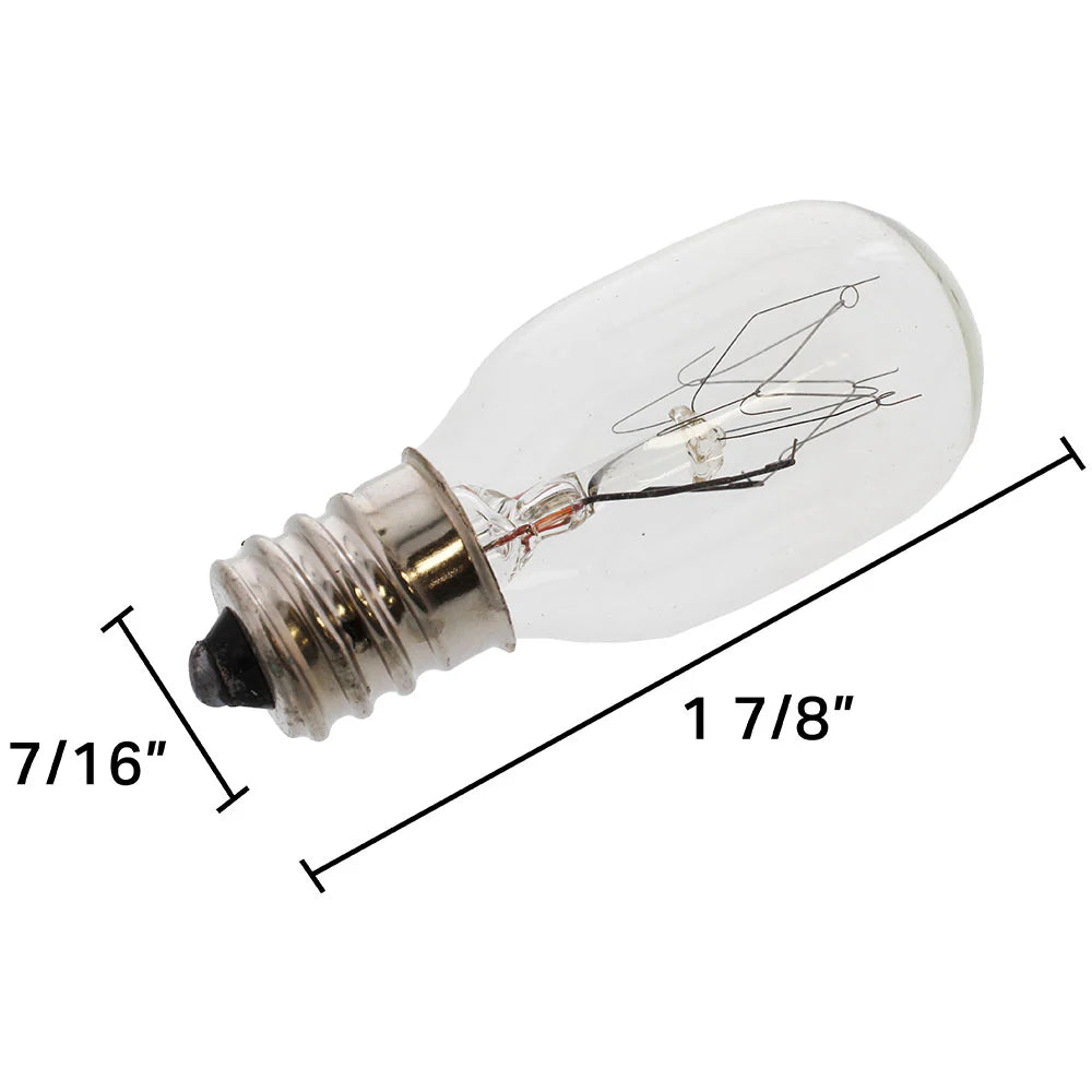 Sewing Machine Light Bulb, Screw In, 7/16" Base