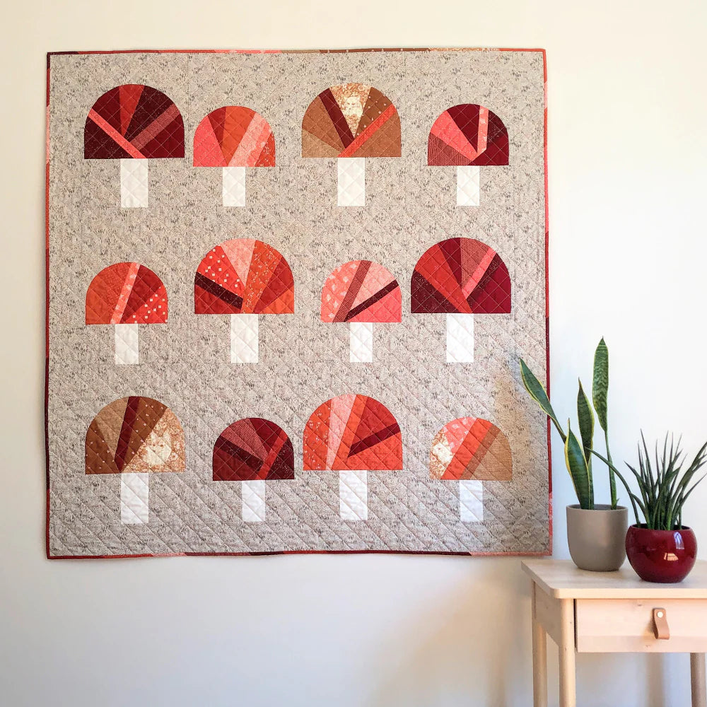 APPLES & BEAVERS "Fungi Friends" Quilt Pattern