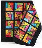 CUT LOOSE "Stained Glass Magic" Quilt Pattern