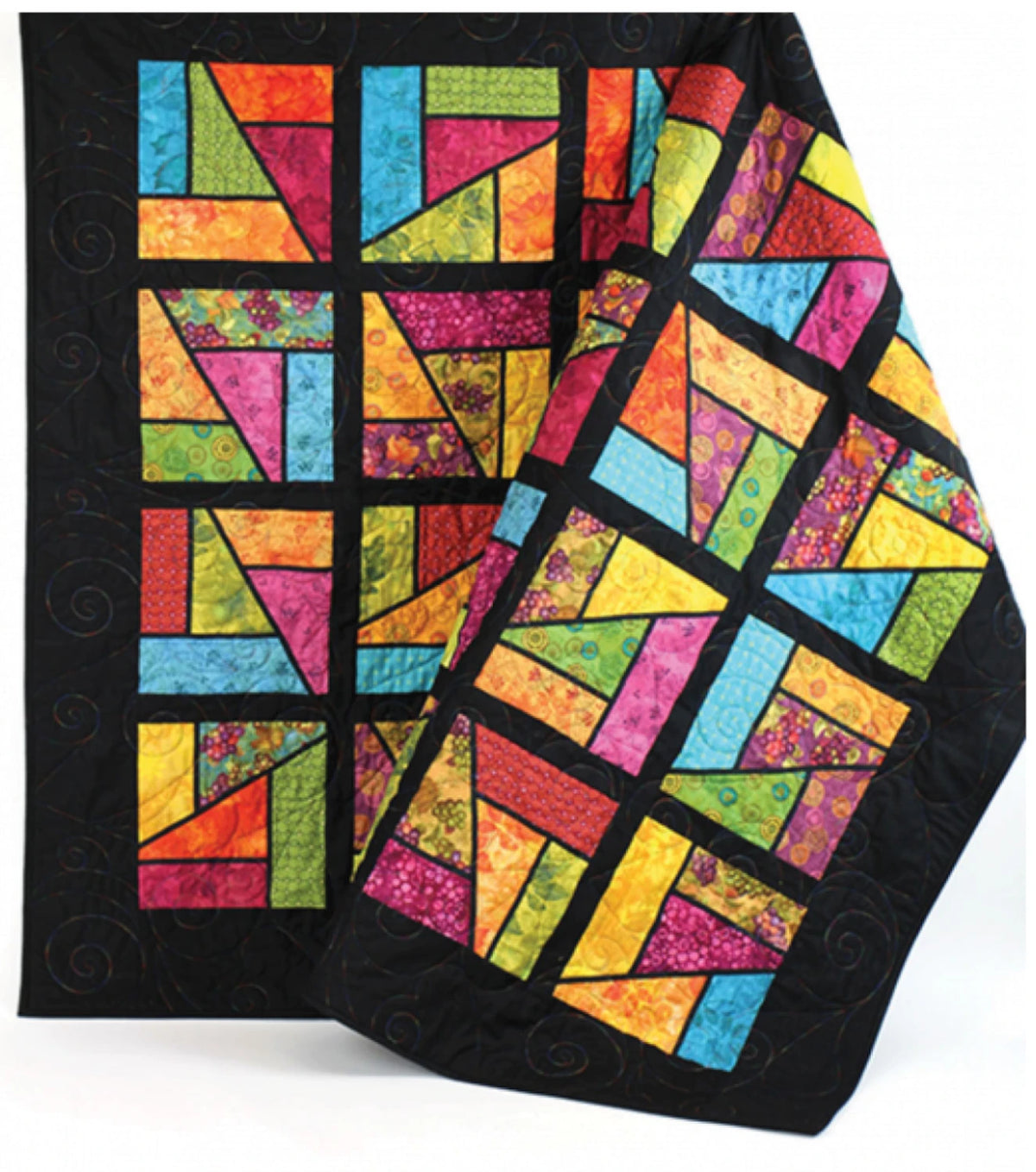 CUT LOOSE "Stained Glass Magic" Quilt Pattern